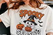 Rhinestone Spooky PNG, a Seasonal Illustration by DreamCafeArt (Thumbnail 3 of 6)