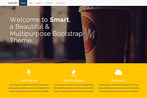 SMART - Bootstrap Wordpress Theme