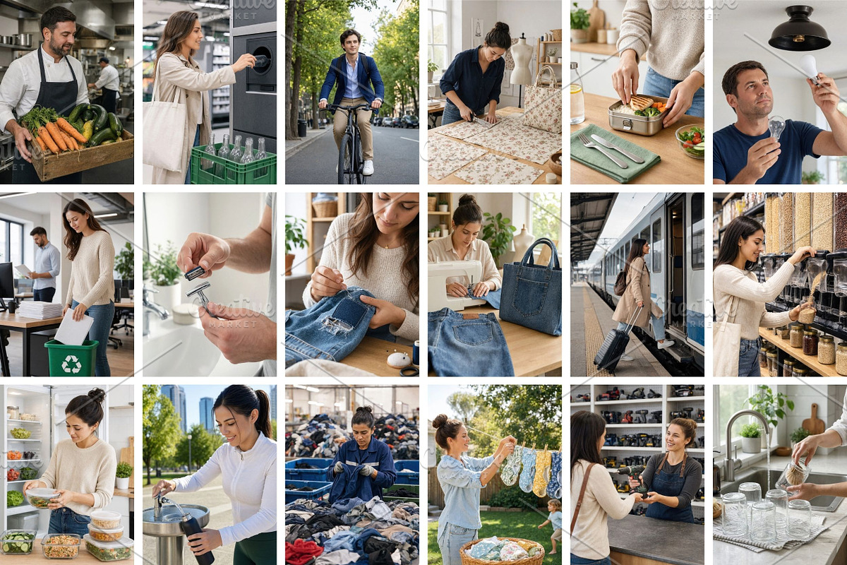 75 Sustainable Living Stock Photos, a Person Photo by Selenique Studio (Photo 10 of 12)