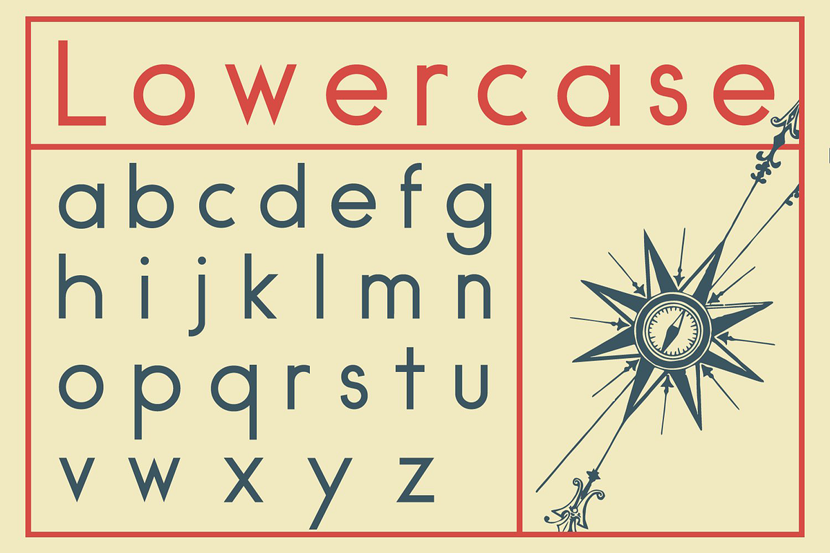 Atlantic Neue - Geometric Sans font, a Sans Serif Font by Amber Nest Design (Photo 5 of 6)