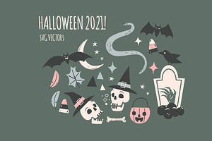 HALLOWEEN Clip Art | SVG File