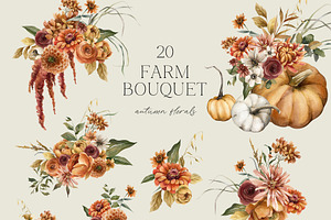 Farm Bouquet - Autumn Florals