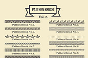 Vintage Borders Pattern Brushes 2, a Brush Add-On by G7 (Thumbnail 2 of 4)