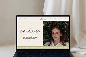 Beaut - Showit Website Template