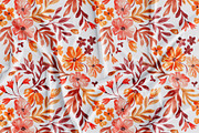 Fall floral seamless pattern, a Pattern Graphic by SirenaArt (Thumbnail 9 of 19)