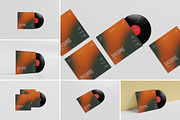 Vinyl Record Album Mockup, a Product Mockup by Momogi (Thumbnail 1 of 8)