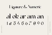 Agoka Modern Classic Typeface, a Serif Font by delipensil (Thumbnail 7 of 11)