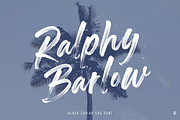 Black Caviar SVG Font, a Script Font by Ivan Rosenberg (Thumbnail 4 of 10)