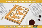 Merry Christmas Notebook Cover, a Decorative Illustration by OTVEY DESIGN (Thumbnail 6 of 13)