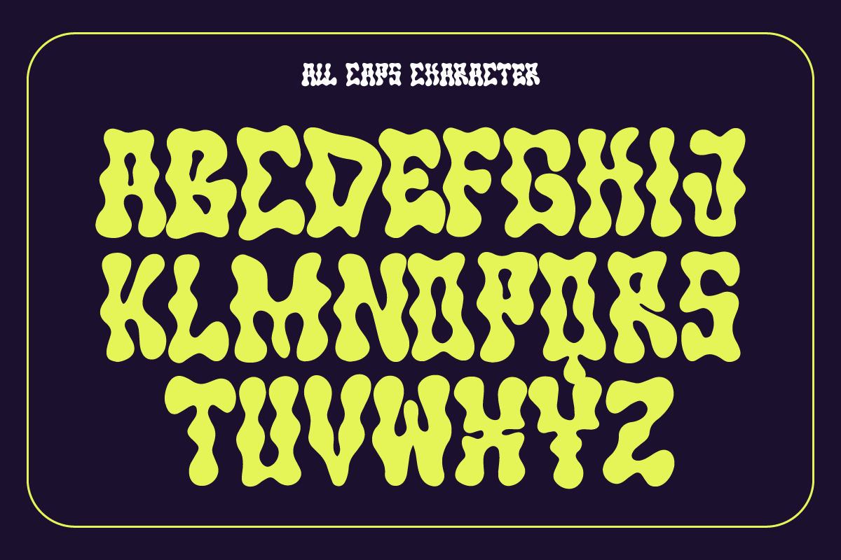 Bubble Krabby Bubble Display Font, a Font by Ronny Studio (Photo 8 of 9)