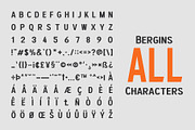 Bergins – Grotesque Sans Serif, a Sans Serif Font by Craft Supply Co. (Thumbnail 2 of 8)