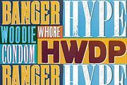 WOOD_TYPE_COLLECTION, a Font by BORUTTA (Thumbnail 2 of 3)