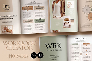 WorkBook Elegant For Course Creators