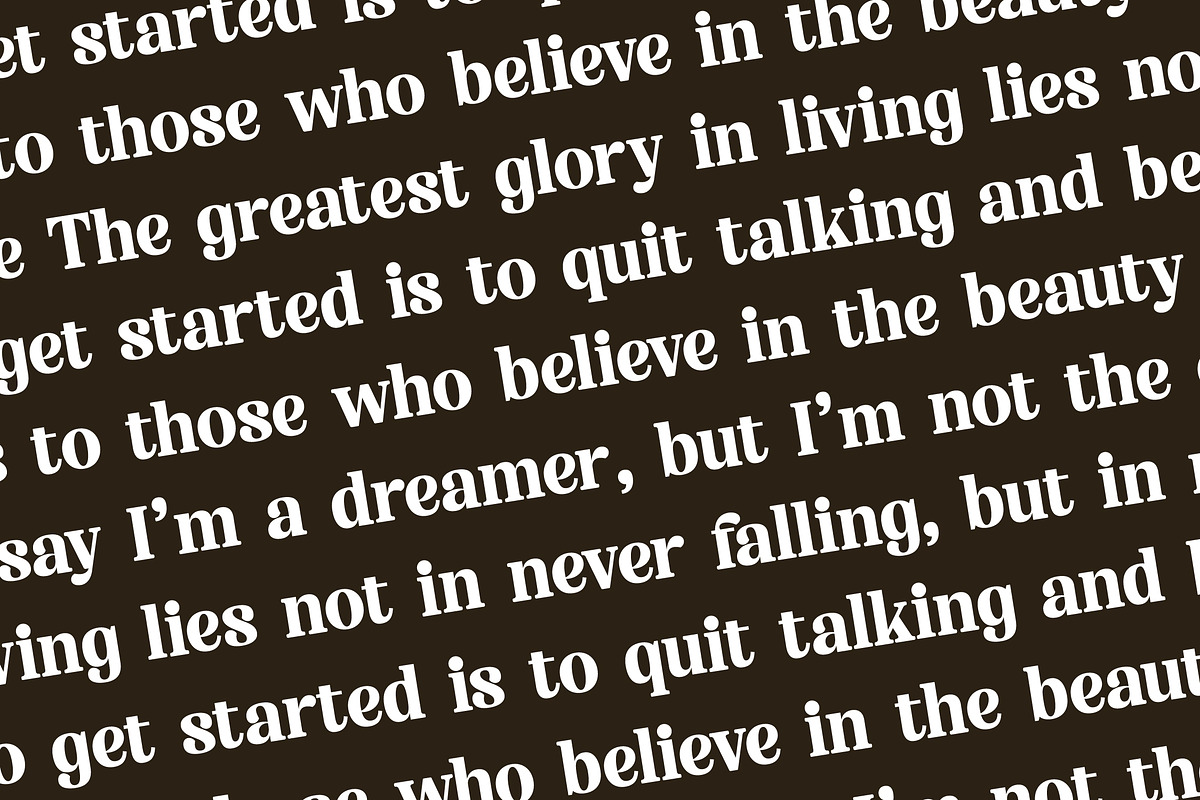 Nofiani Katrie Modern Serif Font, a Serif Font by timelesstype.co (Photo 17 of 20)