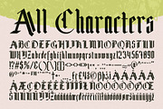 CS Elijah – Gothic Font, a Blackletter Font by Craft Supply Co. (Thumbnail 8 of 8)