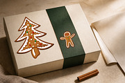 Gingerbread Christmas Clipart Set, a Seasonal Illustration by Christine Krahl (Thumbnail 4 of 8)