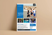Triathlon Flyer Template, a Flyer Template by retrographix (Thumbnail 2 of 4)