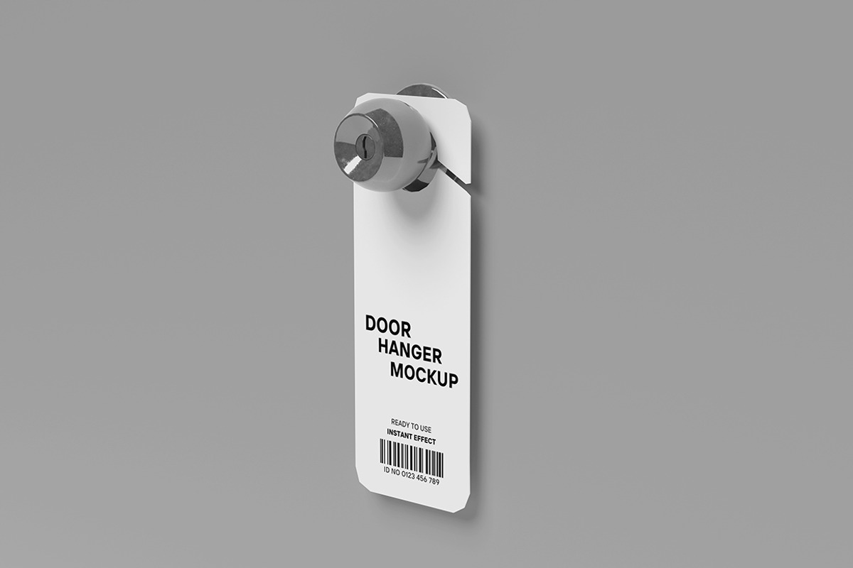 Door Hanger Mockup, a Product Mockup by Squashy Creative Studio (Photo 5 of 5)
