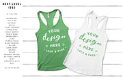 Next Level 1533 Tank Mockup Bundle, a Shirt Mockup by lock and page (Thumbnail 4 of 35)