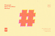 Risograph Retro Text Effect, a Layer Style Add-On by veila.me (Thumbnail 5 of 6)