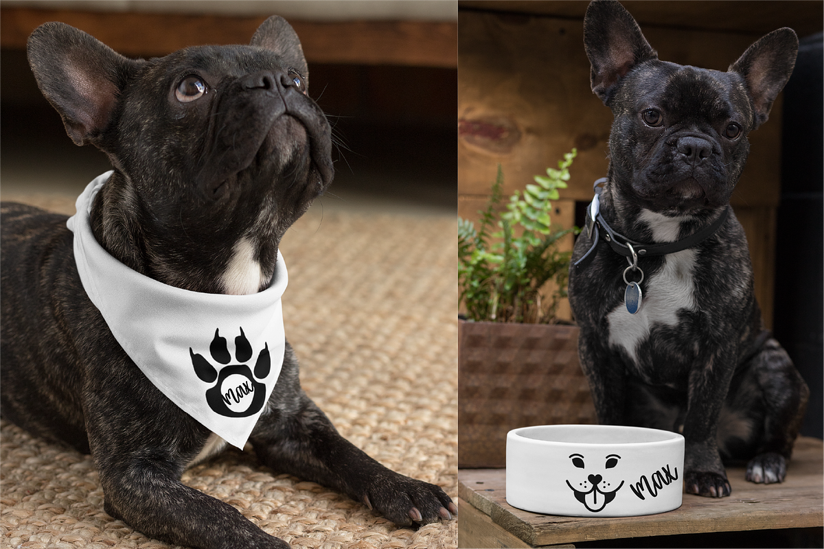 Dog Paw Print Vector SVG Bundle, an Animal Illustration by Orange Brush Studio (Photo 5 of 6)