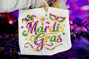 Sparkle Mardi Gras PNG, an Illustration by Canvas Craft (Thumbnail 1 of 6)