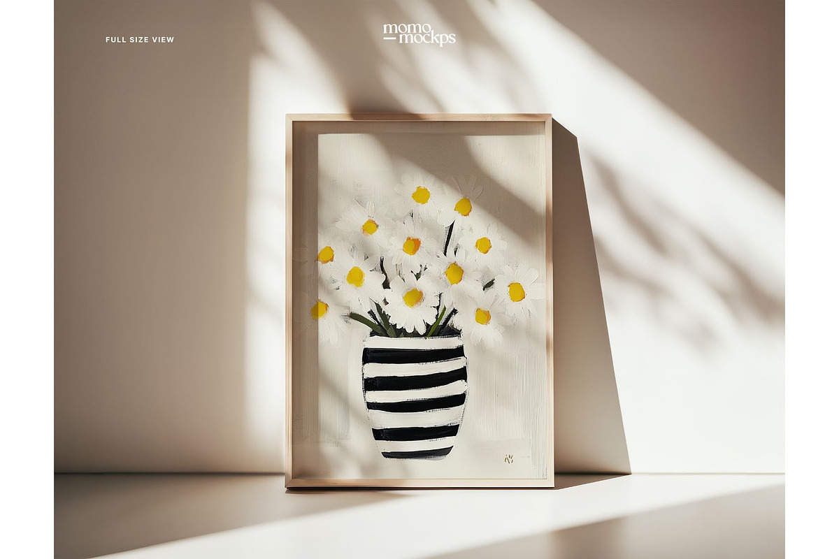 Leaning Frame Mockup | DIN A PSD, a Household Mockup by momomockps (Photo 6 of 10)