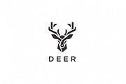 Minimal Geometric Deer, a Branding & Logo Template by Logocreative (Thumbnail 2 of 2)