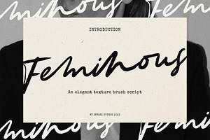 Feminous Font - Elegant Brush Script