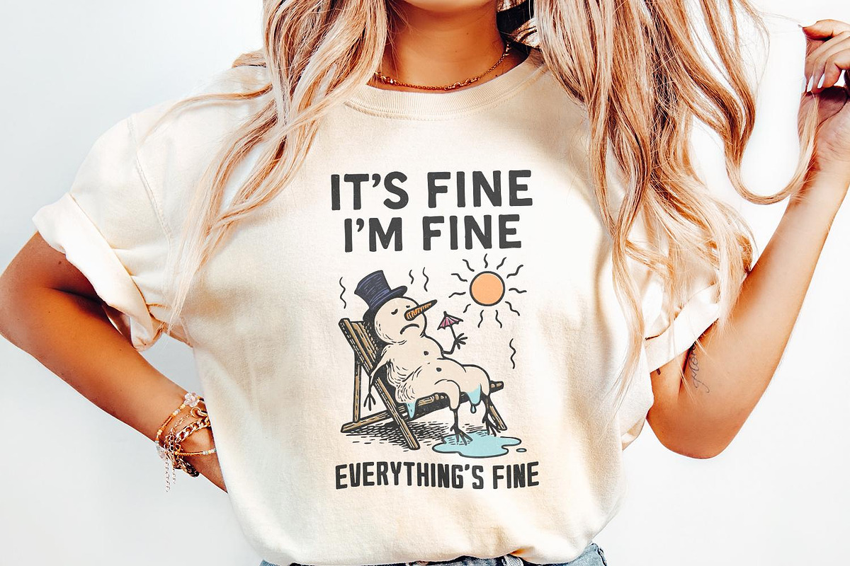 Its Fine Im Fine Everythings, an Illustration by SharpMarketplace (Photo 2 of 9)