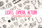 50+ Camera and Film Vector Bundle, an Object Illustration by Violet LeBeaux (Thumbnail 2 of 3)