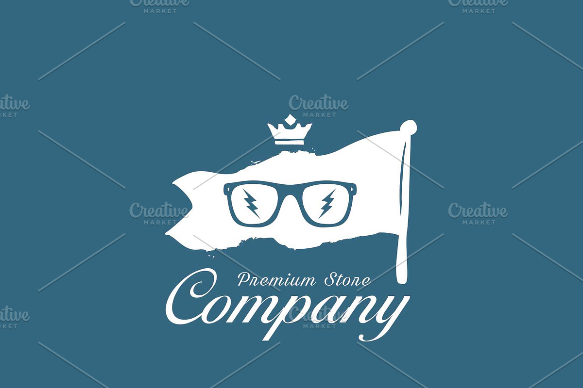 Flag Sunglass Company Logo, a Branding & Logo Template by Design_Creator (Photo 3 of 5)