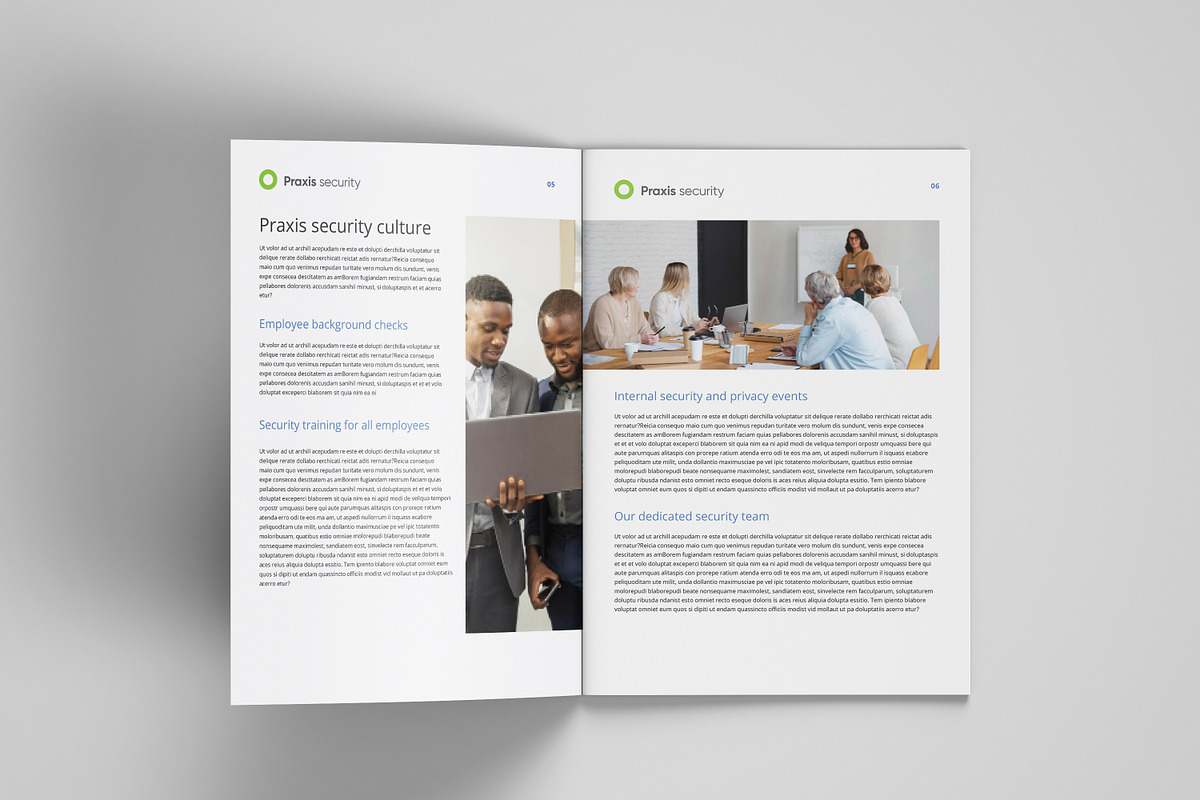 White Paper Template, a Brochure Template by azadcsstune (Photo 13 of 13)