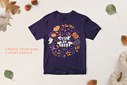 Happy halloween. Patterns & clipart., a Pattern Graphic by Getalo Viktoriia (Thumbnail 10 of 11)