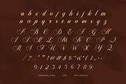 Meriska Elegant Wedding Script Font, a Script Font by Graphicxell (Thumbnail 6 of 8)