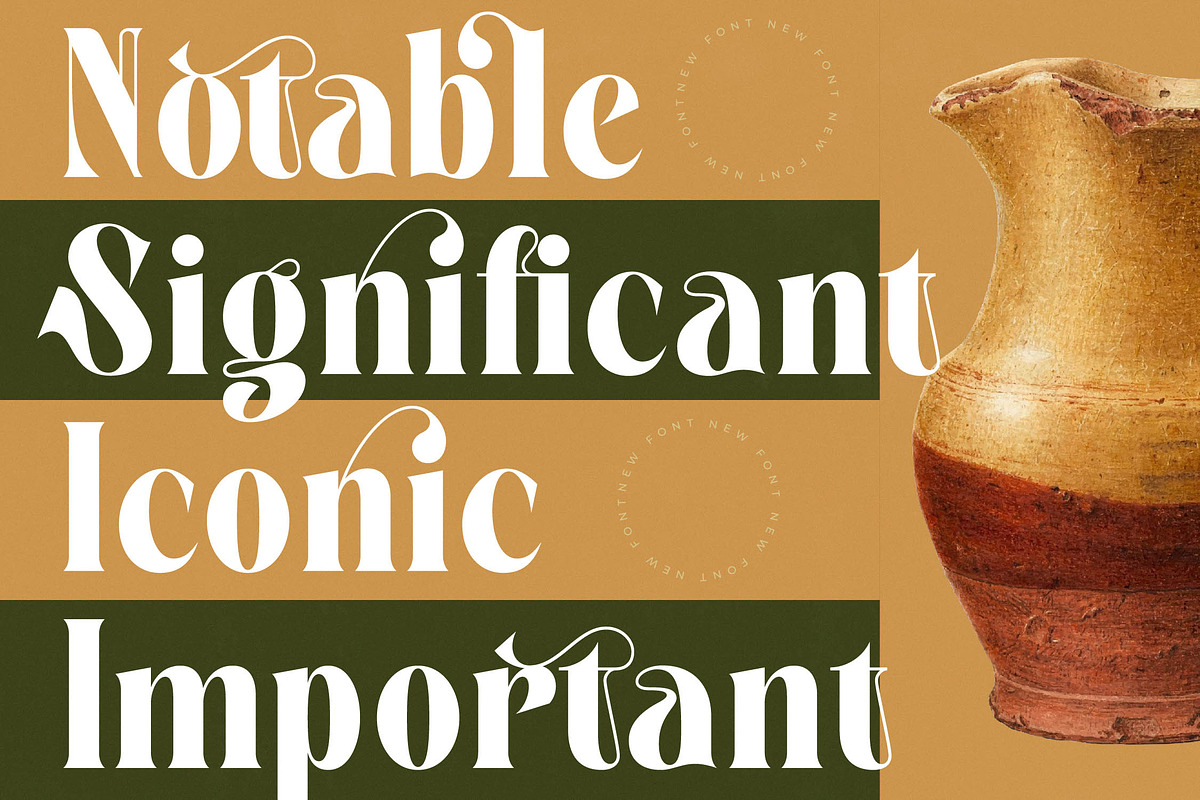 Martego Modern Bold Serif Font, a Serif Font by timelesstype.co (Photo 5 of 20)