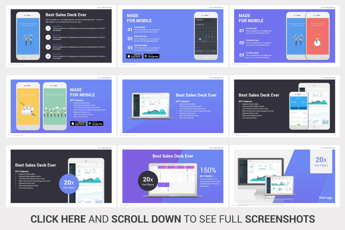 Best Sales Deck PowerPoint Template, a Presentation Template by SlideSalad (Photo 16 of 45)