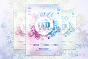 Winter Festival Flyer Template, a Flyer Template by InTheSky15 (Thumbnail 3 of 9)