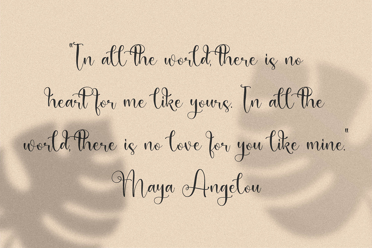 Adriana Juliewis, a Script Font by Integritype Studio (Photo 7 of 14)