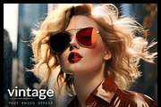 Retro Film Grain Photo Effect, a Brushes & More by studiogstock (Thumbnail 1 of 2)