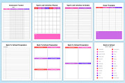 2026 Back To School Planner Canva, a Stationery Template by Shumaya (Thumbnail 4 of 7)