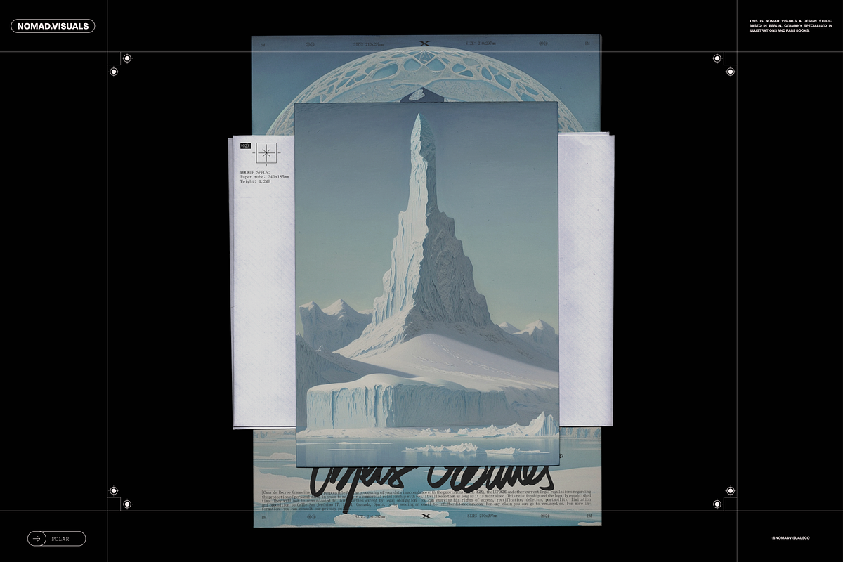 Polar Lands Illustrations, a Background Graphic by Nomad Visuals (Photo 7 of 15)