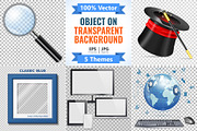 Objects on Transparent Background, a Decorative Illustration by TAlex (Thumbnail 1 of 6)