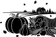 Thanksgiving Harvest SVG Bundle, an Illustration by Designs_River (Thumbnail 46 of 48)