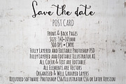 Save The Date Postcard, a Graphic by DocWilson (Thumbnail 2 of 3)
