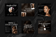 Trichology Canva Instagram Templates, a Social Media Template by Xenié Creative (Thumbnail 4 of 10)