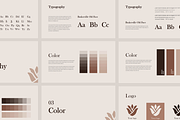 Brand Guideline Powerpoint Template, a Presentation Template by Azruca (Thumbnail 3 of 4)