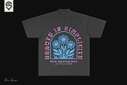 Beautiful Floral Quote T-shirt, a Graphic by shaondesigns (Thumbnail 3 of 4)