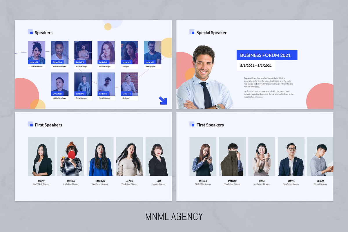 iConference - Animated Template, a Presentation Template by MNML Agency