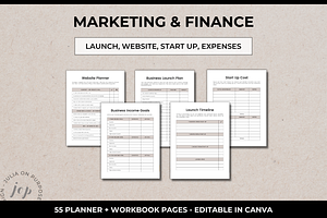 Business Planner Canva Template